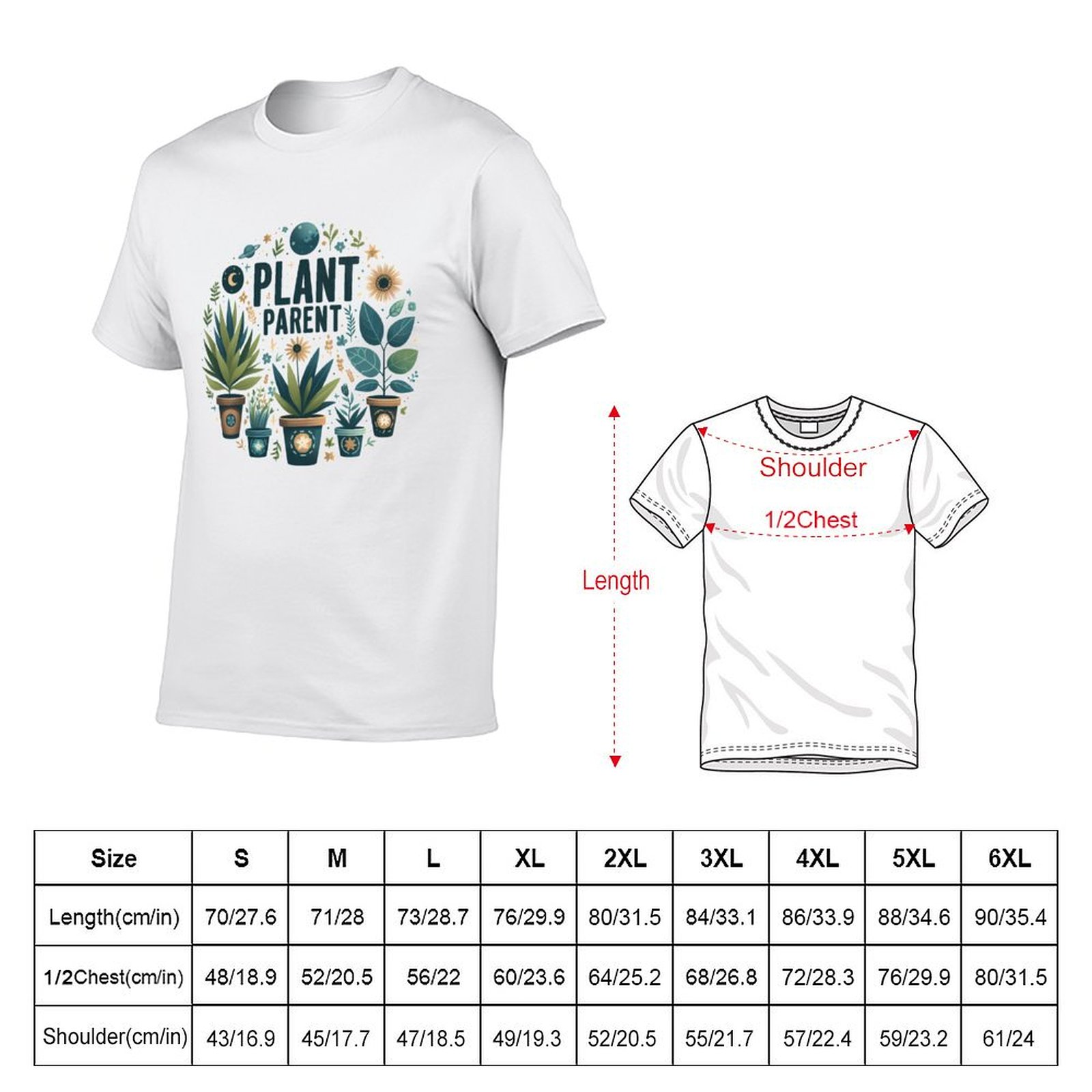 Koszulka dla miłośników roślin – Plant Parent Shirt recenzja i cena